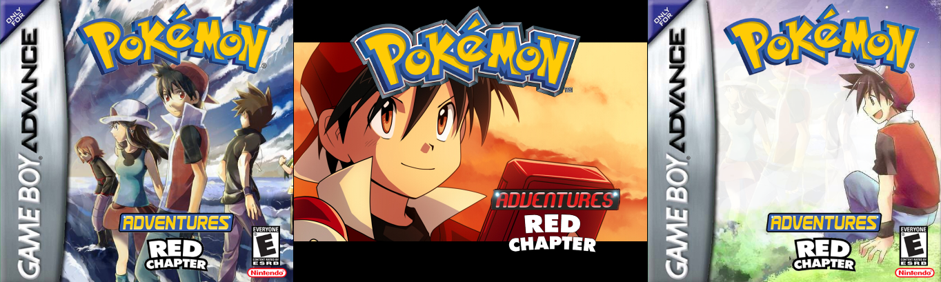 pokemon adventure red chapter black screen